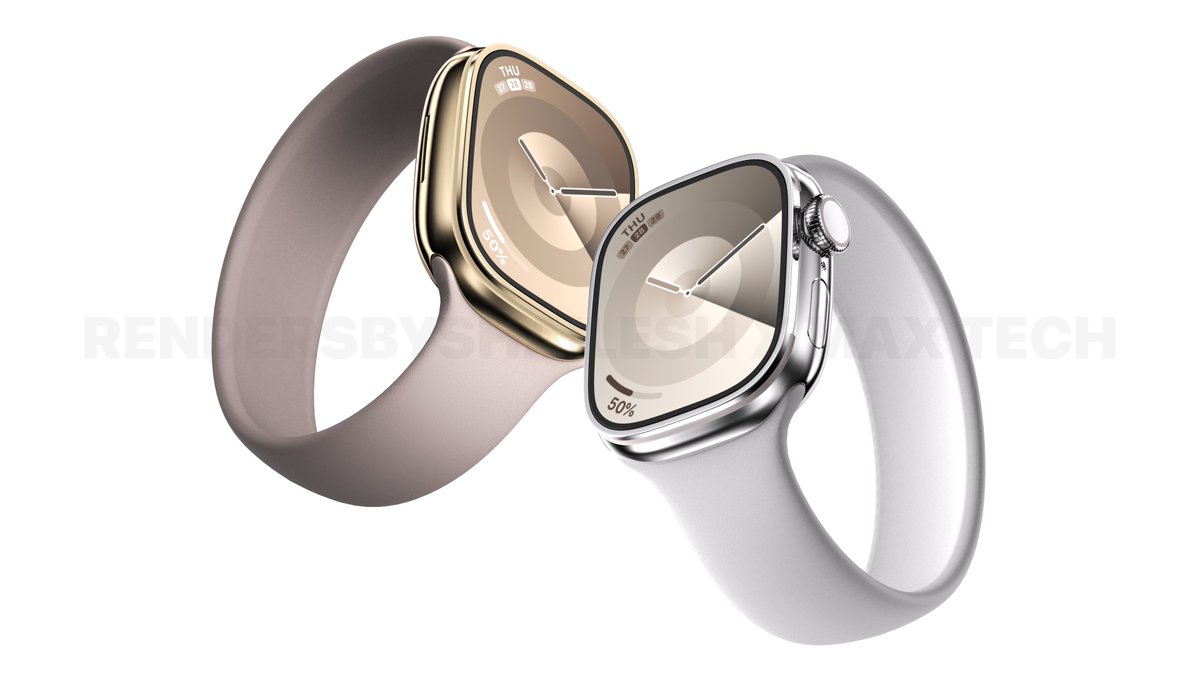 VadimYuryev's tweet image. Here it is in Gold and Silver Stainless Steel, packed with stronger, more scratch-resistant Sapphire glass.

Titanium is kept exclusively for the Ultra line.

Let me know what you think!