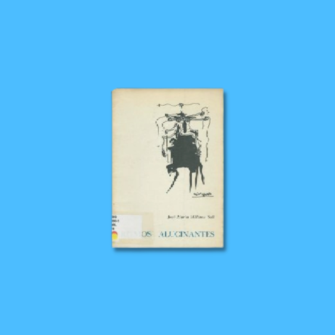 danielbersua's tweet photo. ‘Ritmos alucinantes’ (1974) es un poemario oscuro que habla de la desesperación, del vacío, del temor y el miedo, en donde hay denuncia del hambre, del chivatazo y de la avaricia. https://t.co/l8ypbe85X1