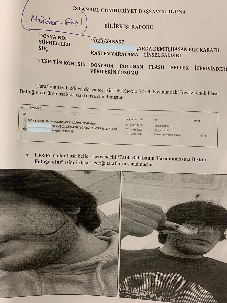 DinerGke's tweet photo. Koç Üniversitesi’nde yurt odasında konuşulanlara dair ses kayıtlarına ilişkin bilirkişi raporu dün soruşturma dosyasına girdi.

Konuşma, Hasan Ege Karanfil ile F. B. arasında geçiyor. 

Saçma sapan tweetler atan ırkçı hesaplar dikkatli okusun. 

Okuduklarını anlarlar umarım. https://t.co/akkL4Zriax