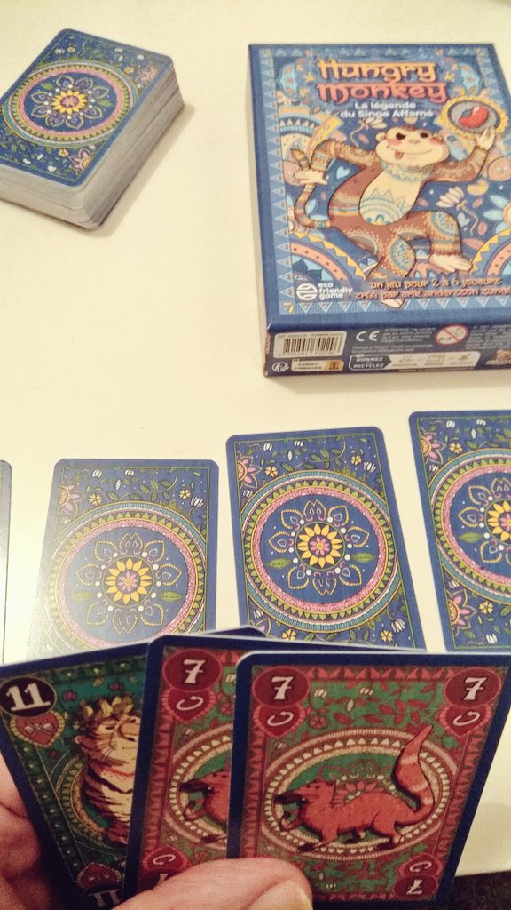 meyklar's tweet photo. Découverte à deux de #HungryMonkey, un #j2s de défausse 🧐 https://t.co/ukPzPTmbsv