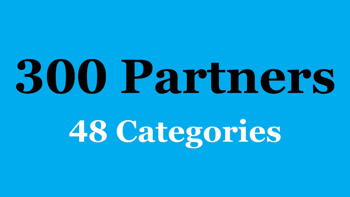 I researched 300 Partners across 48 categories. Here's the breakdown: (Kindly Repost to help those in need of these connections) (1/14)-------------------------------𝐵𝑂𝑂𝐾𝑀𝐴𝑅𝐾!