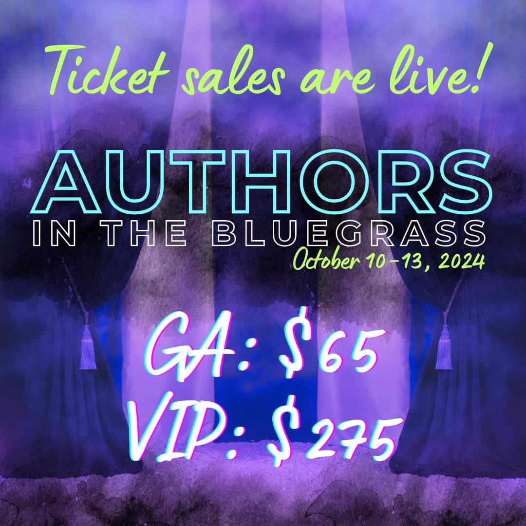Reminder that tickets went on sale today for those interested in a book event! #booksigning #signings #authorevents #romanceevent #romancebooks #RomanceReaders