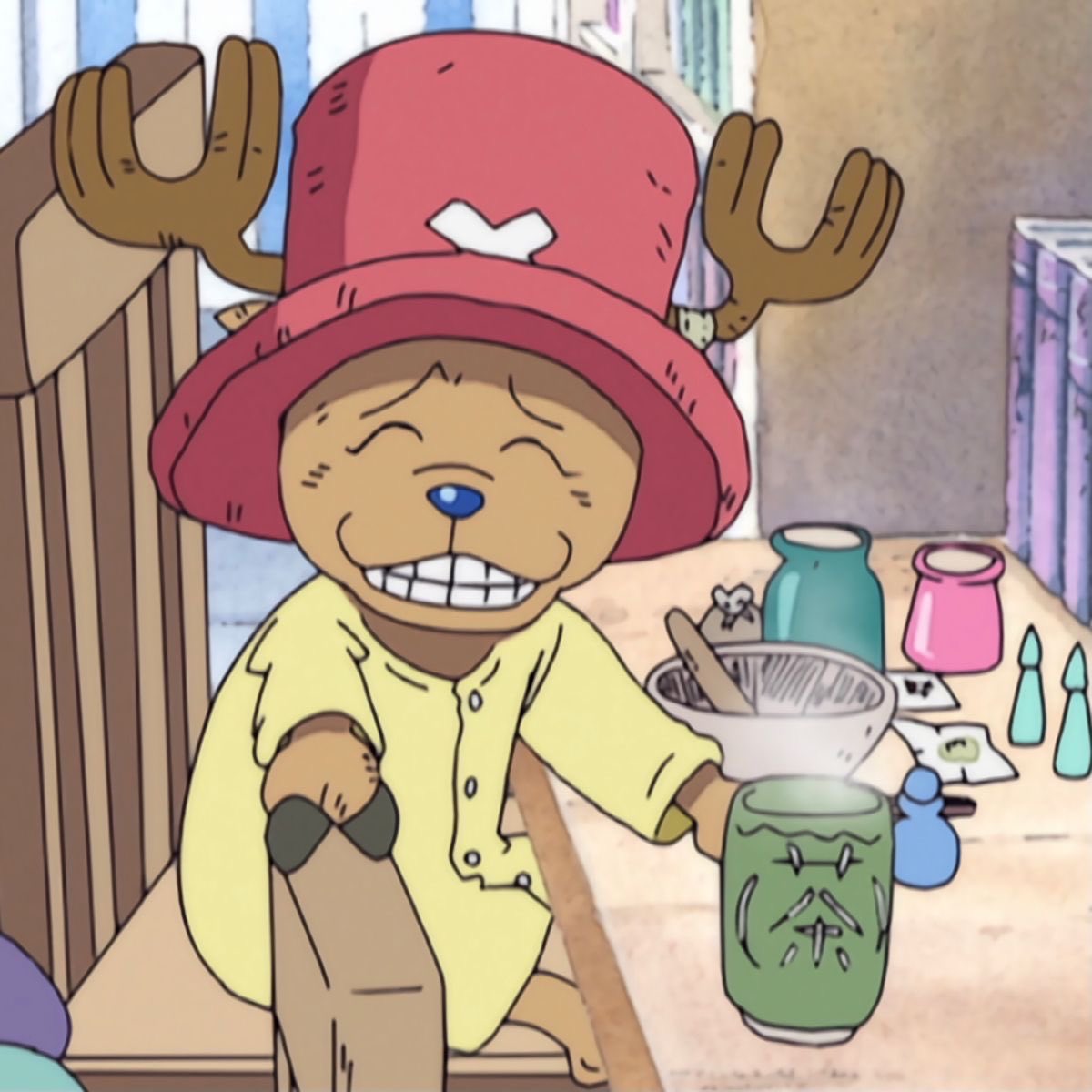 tonytonyfits's tweet photo. tea time? 🫖🍵 #op #onepiece #chopper #tonytonychopper https://t.co/CBUHgRucSx