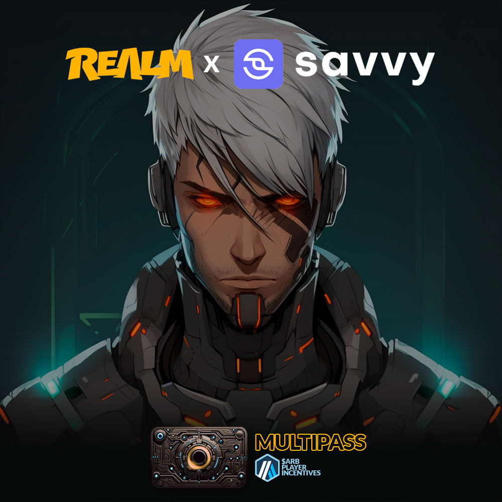 We've partnered with <a href="/SavvyDeFi/">Savvy DeFi</a>  on our upcoming MultiPass event with 350k in $ARB Rewards! 🚀

We want to create cross-pollination between Gaming and DeFi projects on <a href="/arbitrum/">Arbitrum</a> and this event is a great catalyst.

ALFA🤫
Watch our space as we collab with DeFi projects to empower