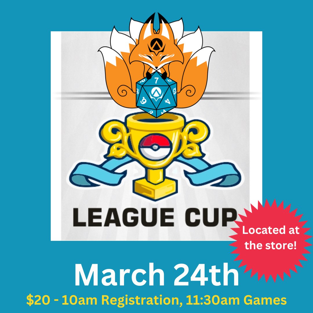 WeekendAnime's tweet photo. Upcoming Pokemon Events at the shop! All will be in the store. #pokemon #flgs #gamelocal https://t.co/HP7Wyr7Lhg