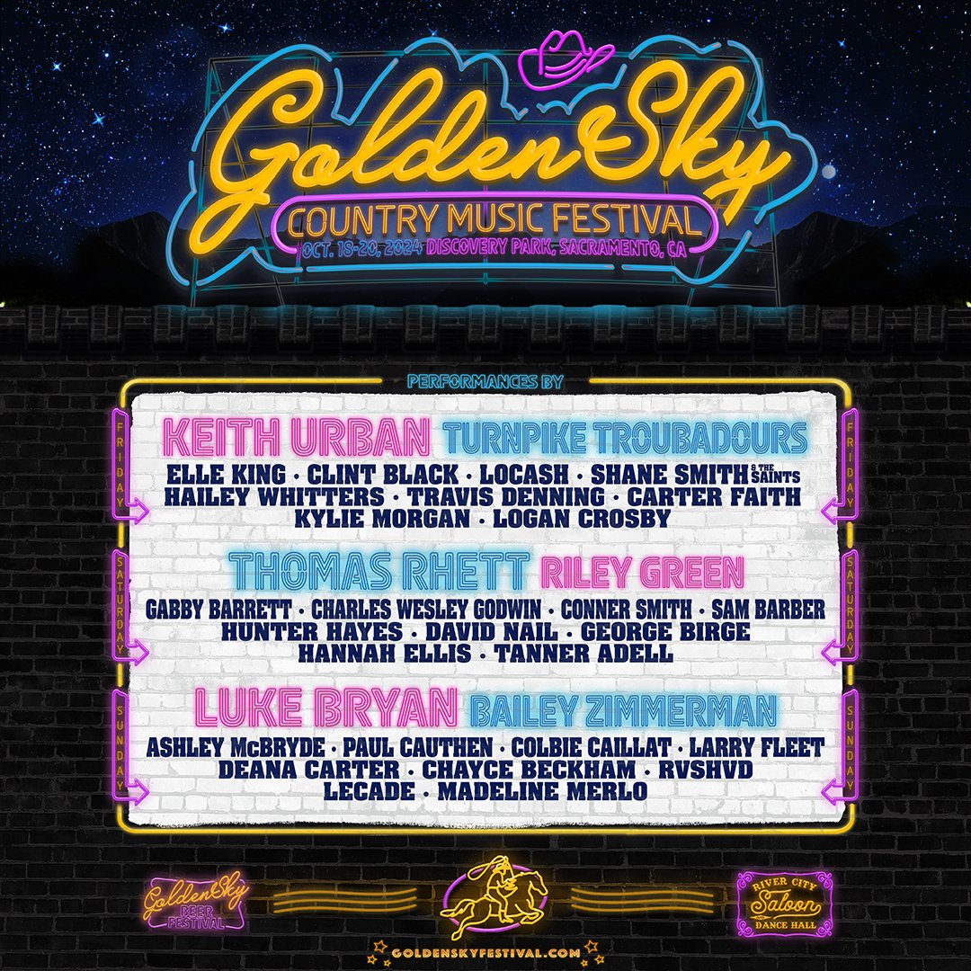 Tell us the TOP 3 artists that you can not wait to see this year at GoldenSky! ⬇️