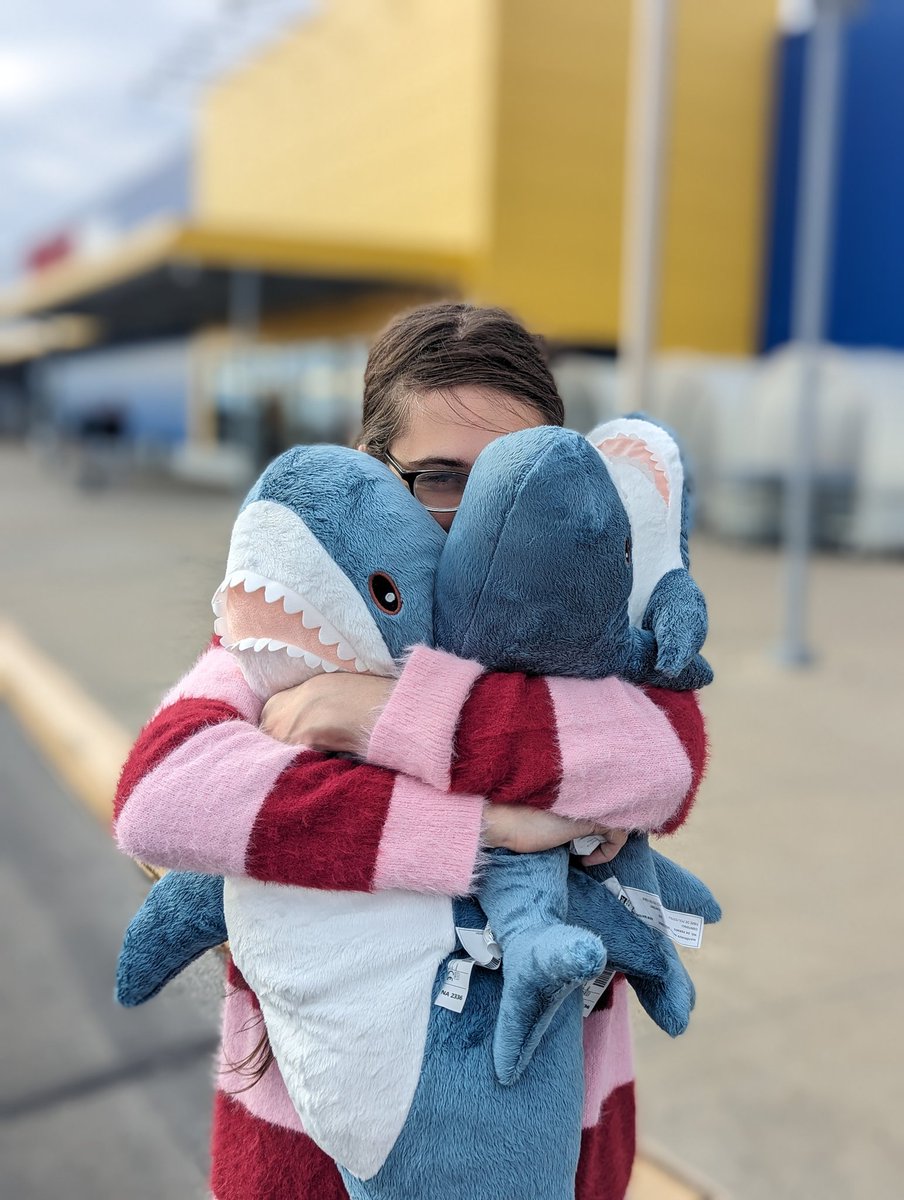 Chelli3VR's tweet image. My girlfriend has achieved BLÅHAJ