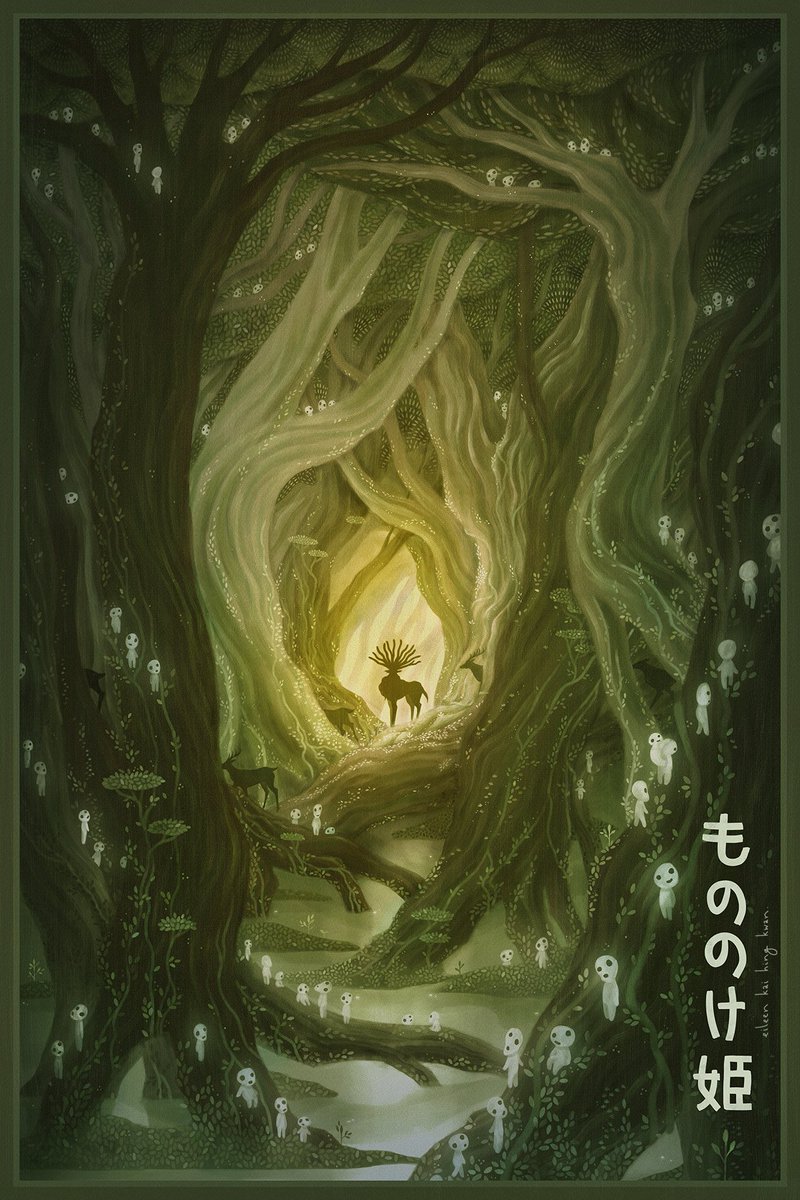 whereiseileen's tweet photo. Princess Mononoke 🌿🌱🌳 https://t.co/3HjLqoIR2X
