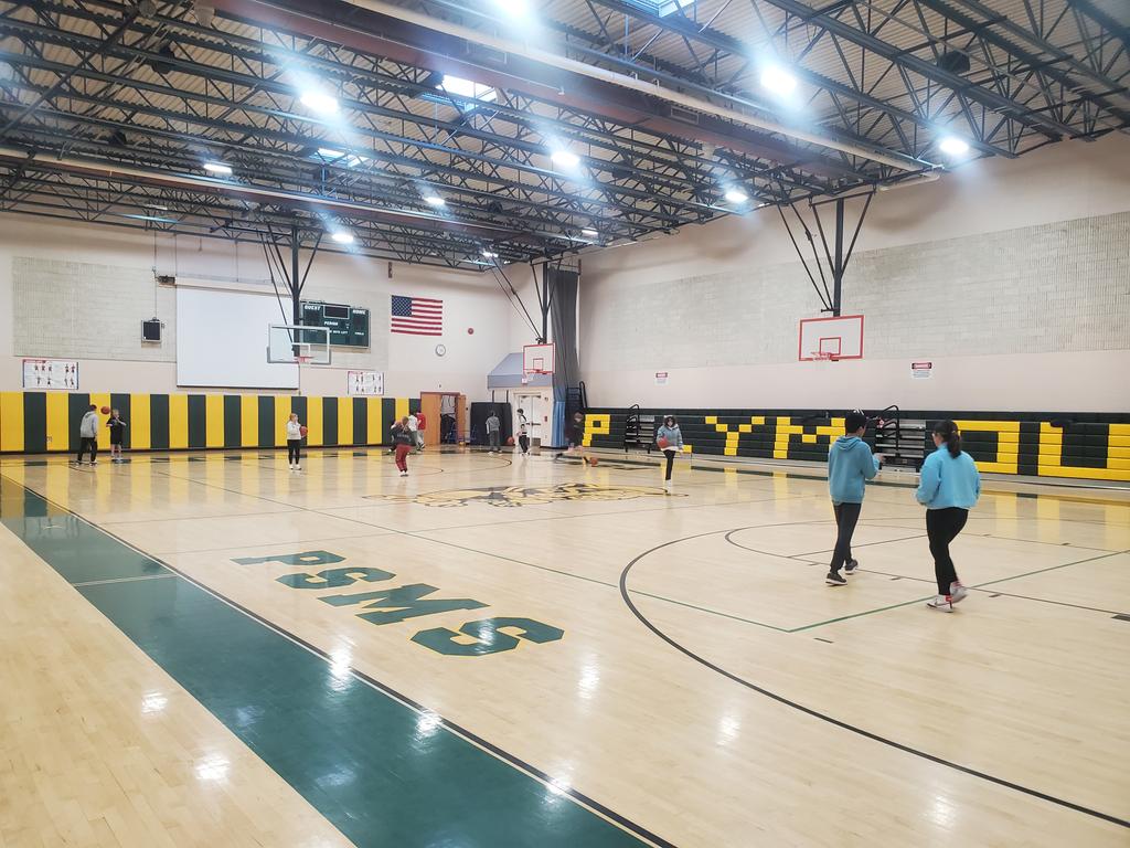 First "open gym" for unified basketball! Getting ready for the upcoming season! #choosetoInclude