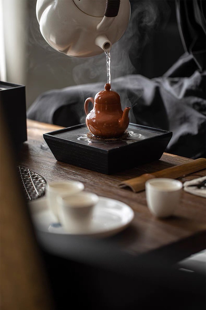 morimatea's tweet image. The Chinese Tea Ceremony is an artistic way by which Chinese people express their philosophy of life.
.
.
.
#teaforone #morningtea #zisha #teapot #teaboat #teatray #creativity #originality #brewedtea #kungfutea #teaart #artgallery #artistic #joyoflife #enjoylife #morimatea