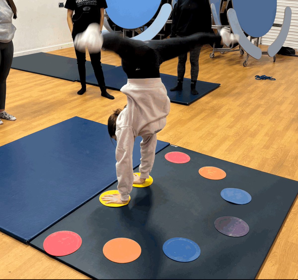 Great day doing our  Primary Gymnastics
workshop #sportBasicsLtd