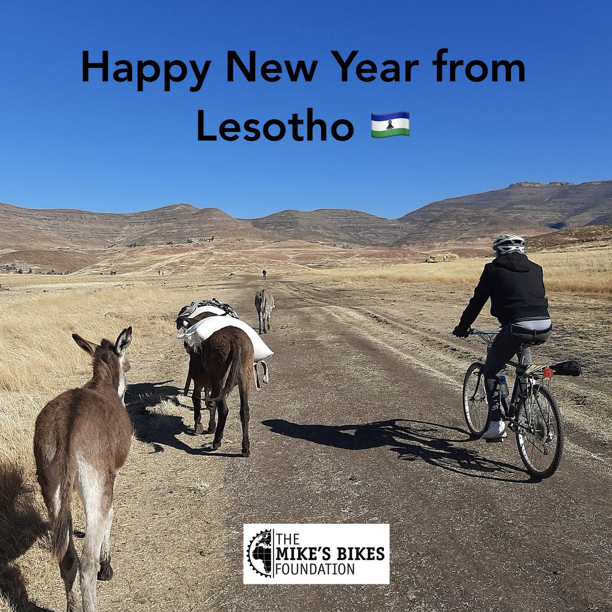 BikesFoundation's tweet photo. Our bicycles reach remote places: the Mike's Bikes Foundation has delivered 3200 bicycles to the Kingdom of #Lesotho 🇱🇸  (located in Southern Africa) since 2012 and counting 😎 https://t.co/W1Wlv4jdIJ