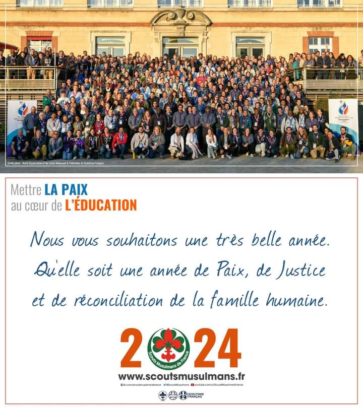 Très belle année 2024.
Qu’elle soit une année de Paix, de Justice et de Réconciliation de la Famille Humaine.