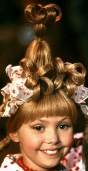 bbear3b's tweet photo. Successful achieving a messy top bun is great till you realize how high on top of your head the bun is and you suddenly feel like Cindy lou who without the braids https://t.co/OTTJfyFwlW