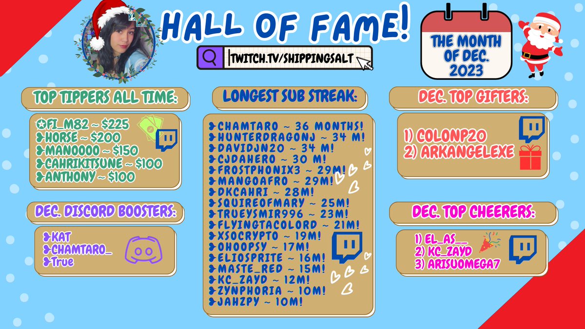 ShippingSalt's tweet image. Ending 2023 with you amazing people!😍