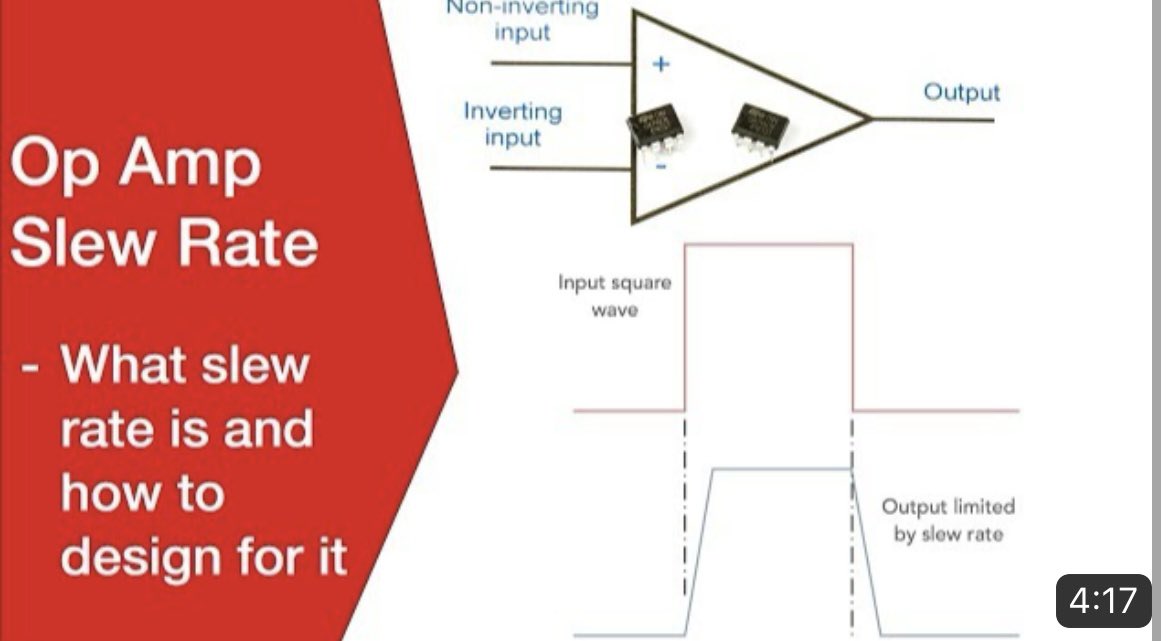 ElecNotes's tweet image. Operational Amplifier Slew Rate: what it is and how it affects circuit performance.

Watch now: youtu.be/NglvbsG0y00

#opamp #slewrate #circuitdesign