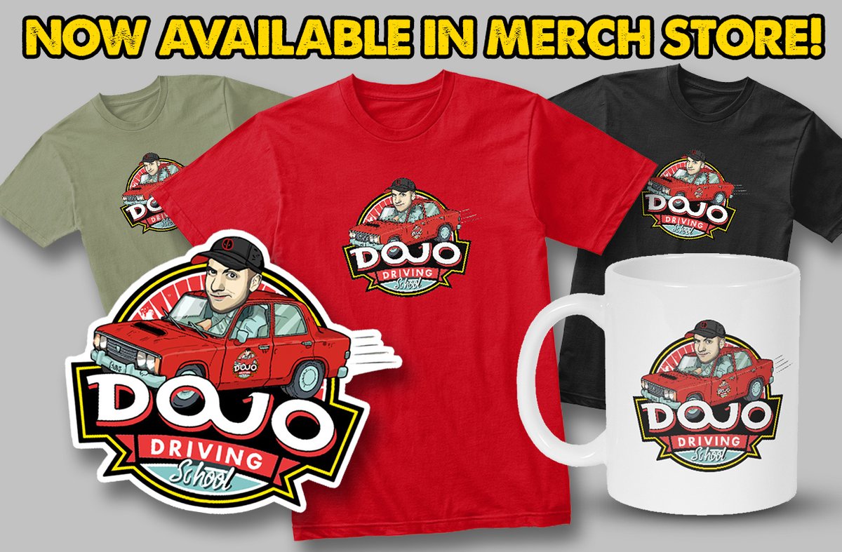 Ever wanted to learn how to consistently hit EVERY rock and EVERY tree in PUBG? Well now you can! Dojo Driving School merch available in the store!!
…medojo-merchandise.creator-spring.com