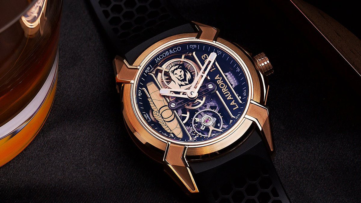 La Aurora has teamed up with Jacob &amp; Co. for a stunning package that includes a watch, humidor &amp; limited-edition cigars. ⁠With every purchase of the La Aurora-themed watch, customers receive a humidor &amp; 10 La Aurora 120th Anniversary cigars.⁠ bit.ly/4aNBP0v 
⁠