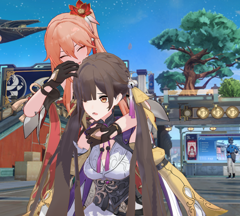 KakumeiHi's tweet photo. "Suuu-chaaaaaaaan~!"
#HonkaiStaiRail #guihang #Guinaifen #Sushang #Guinevere #LiSushang #HSRSushang #HSRGuinaifen https://t.co/mws8WTF3Lp