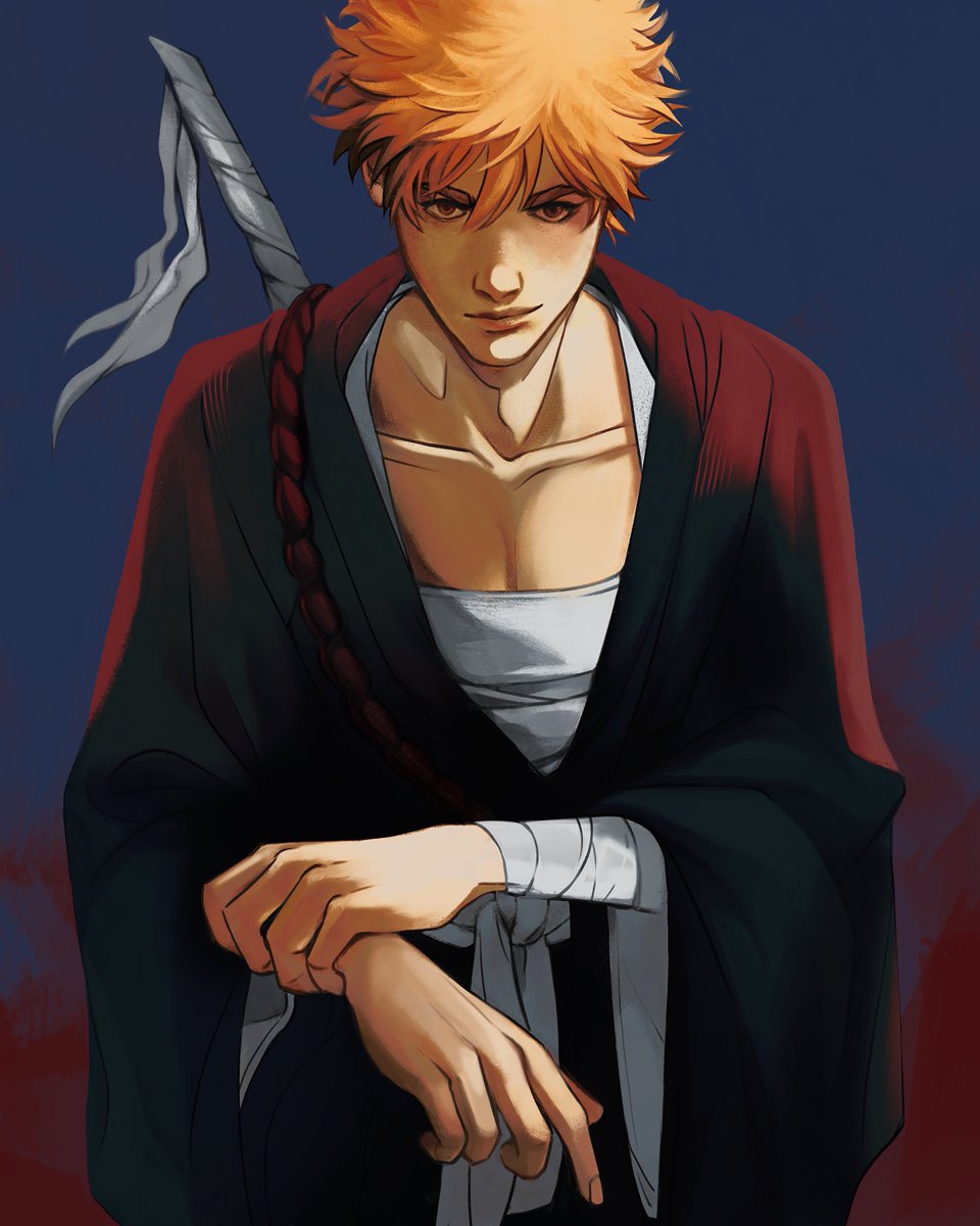 elesiie's tweet photo. Ichigo #BLEACH #BleachFanart #BLEACHTYBW https://t.co/pQLqCJXIO1