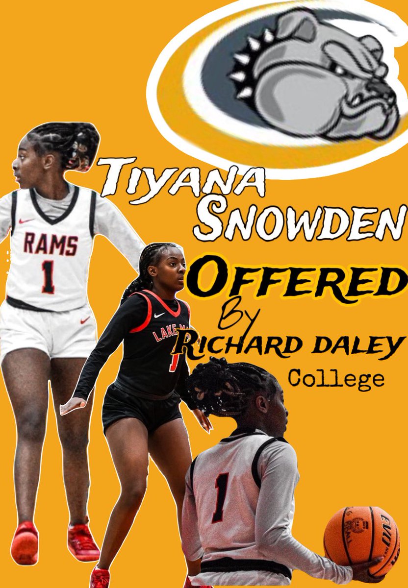 Tiyana Snowden (@tiyanasnow3827) on Twitter photo After having an amazing conversation with coach @HoopStar_Skanes I blessed receive and offer from Richard daley college! #gobulldogs 🐾
<a href="/JSouth1980/">John Snowden Sr.</a> <a href="/CoachCBballFL/">Coach Chamberlain</a> After having an amazing conversation with coach @HoopStar_Skanes I blessed receive and offer from Richard daley college! #gobulldogs 🐾
<a href="/JSouth1980/">John Snowden Sr.</a> <a href="/CoachCBballFL/">Coach Chamberlain</a>
