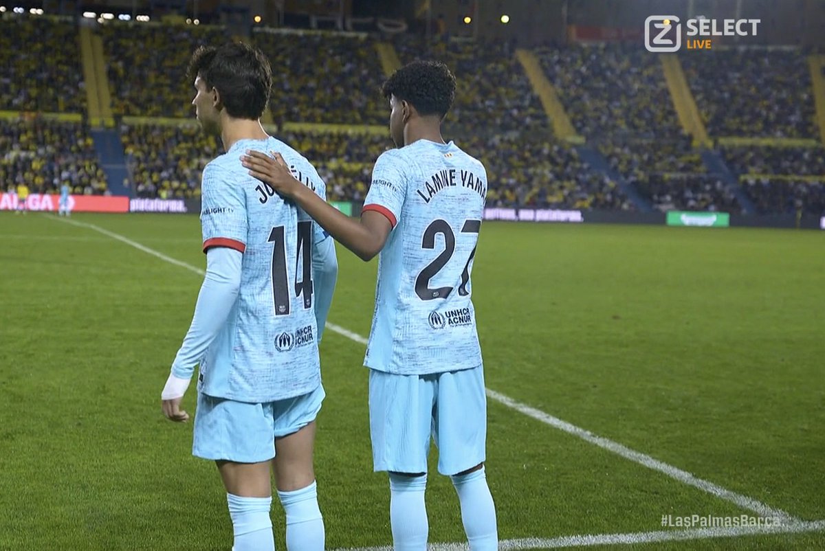 📸 - Lamine Yamal & Joao Felix are coming on!