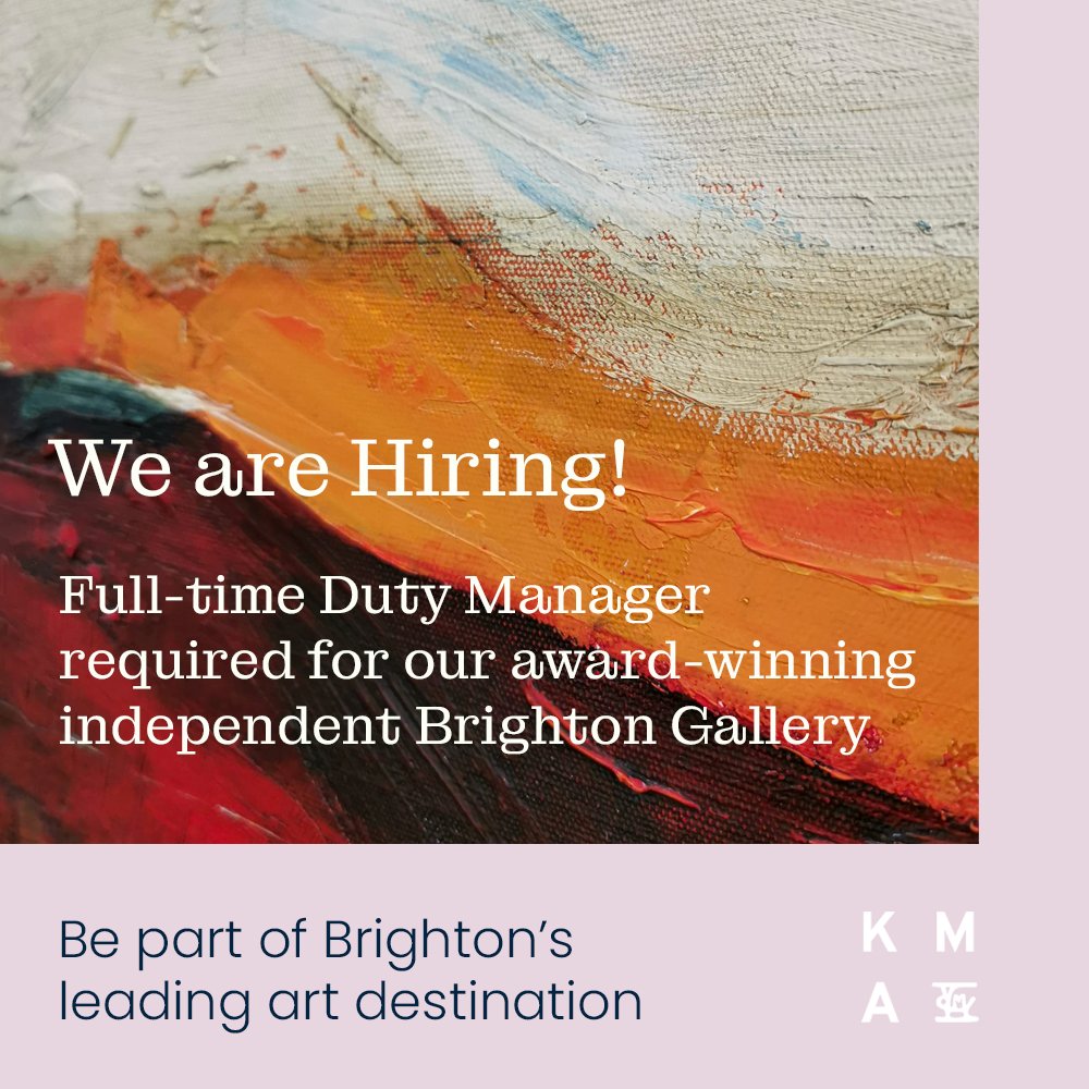 Please see description for more information. Send your cover letter and CV to gallery@kelliemillerarts.com by 15th January 2024.