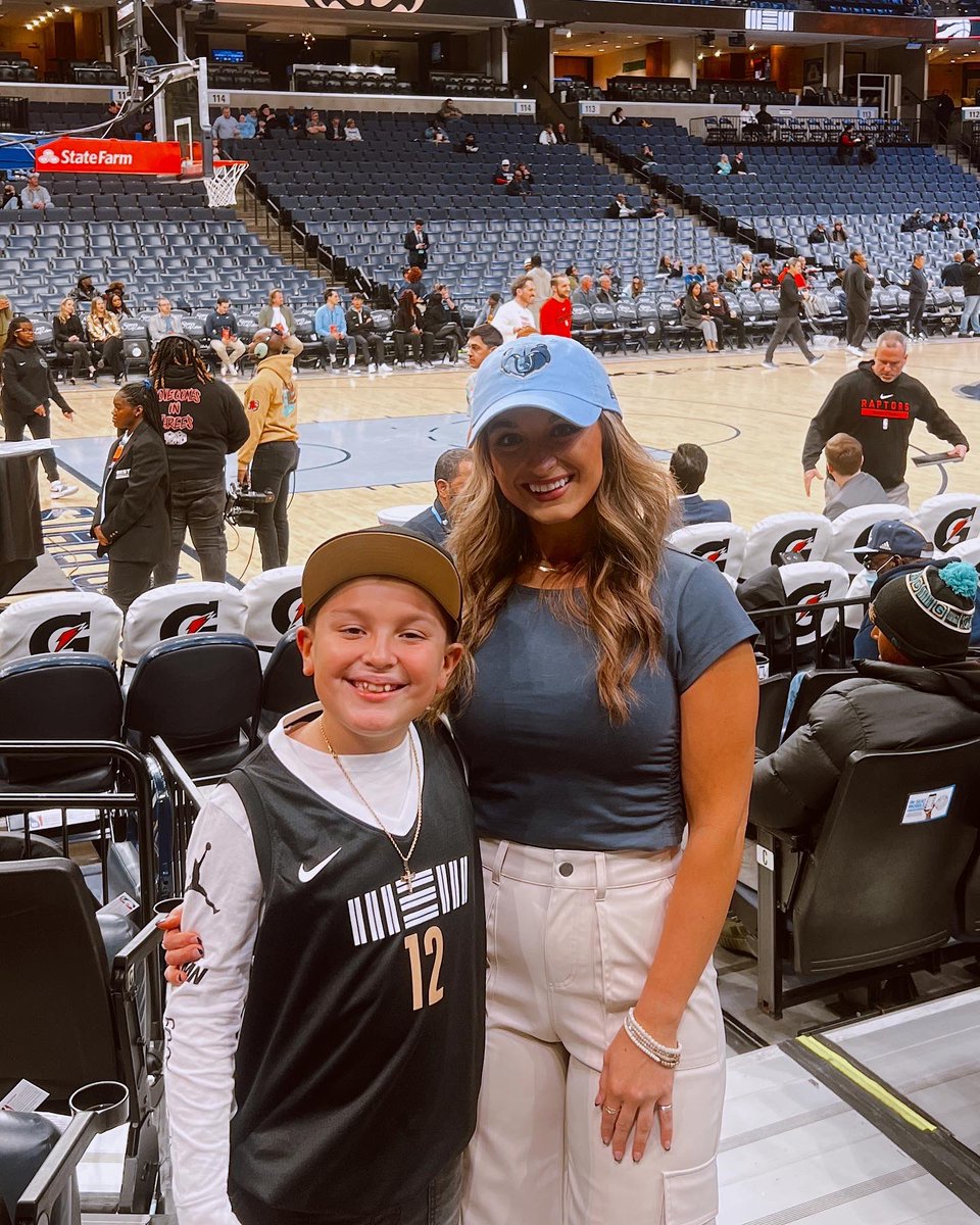 PaigeOBryan12's tweet photo. Took my boy to his first NBA game last night! https://t.co/u9PIoAaT4r