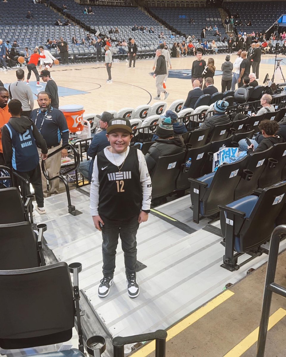 PaigeOBryan12's tweet photo. Took my boy to his first NBA game last night! https://t.co/u9PIoAaT4r