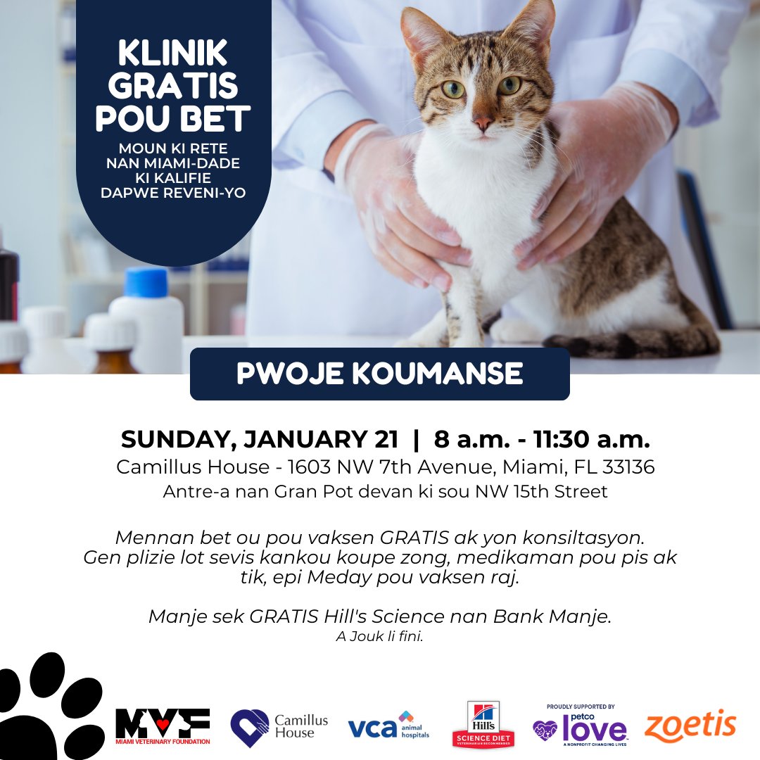 MiamiVetFoundation tweet media