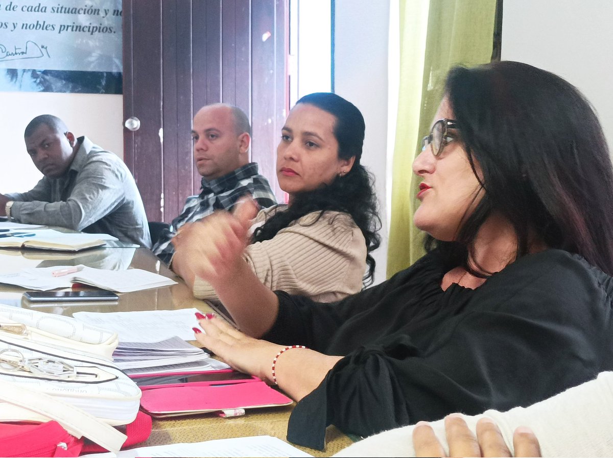 JuanitaLare's tweet photo. Sesiona primera reunión 2024 del Secretariado provincial #CTCMatanzas. En agenda proceso Plan Economía y Presupuesto y 22 Congreso de la CTC. @UlisesGuilarte @CtcOsmar @CubaCentral @MaraConsueloba4 @anbcuba @50Trabajadores @mariofsabines @Isdalys1 https://t.co/16jy8k7PFK