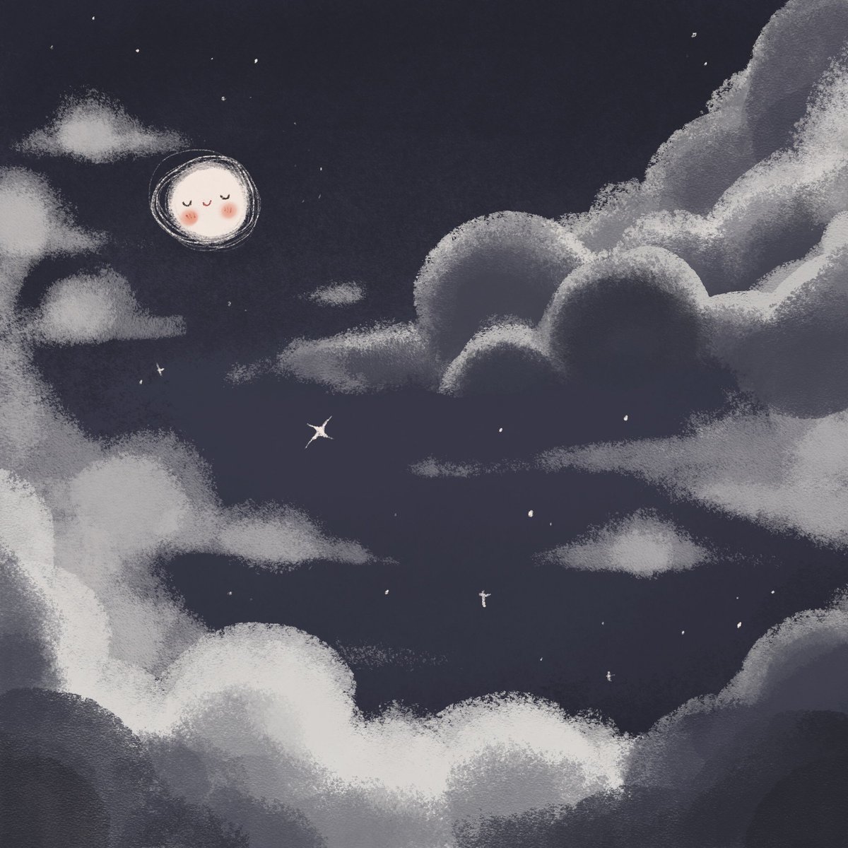 amotizstudio's tweet photo. ฝึกวาดฉาก ท้องฟ้าาา ~ ✨ https://t.co/FzplfIM0dw
