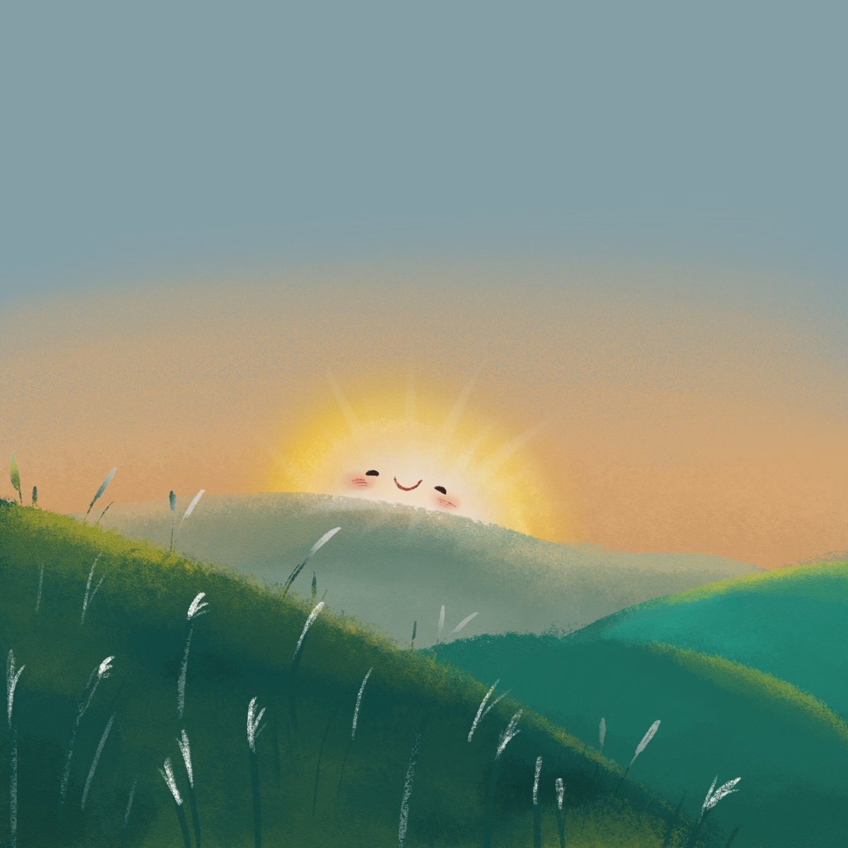 amotizstudio's tweet photo. ฝึกวาดฉาก ท้องฟ้าาา ~ ✨ https://t.co/FzplfIM0dw