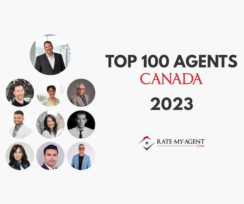 We are delighted to announce the 2023 Top 100 Real Estate Agents in Canada 🎉
<a href="/Martin_Dumont/">Martin Dumont, Équipe immobilière</a> is #1 for the third year running 🥇
<a href="/ISellEdmonton/">Patrick Fields - Edmonton Real Estate Guy</a> is in 2nd place 🥈
With Irina Glikshtern in 3rd 🥉
See rate-my-agent.com/Canada-Top-100…
#topratedagent2023
