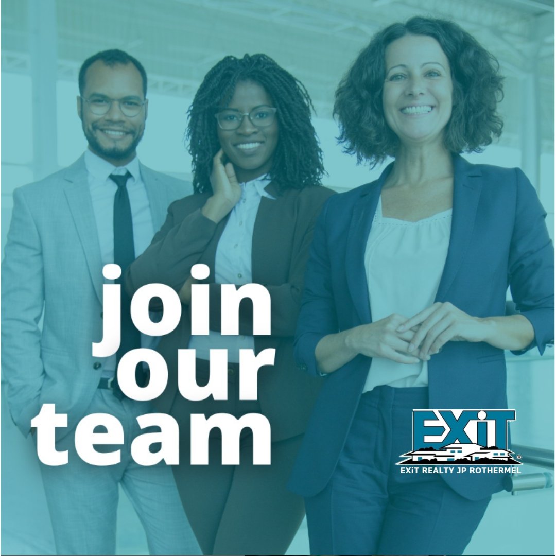 At EXIT Realty JP Rothermel, we work as a team of REALTORS® to close deals together. Join our team today!  #joinus #joinexit #realestateagents #realtor #exitrealtyjpr #exitrealtyjprothermel