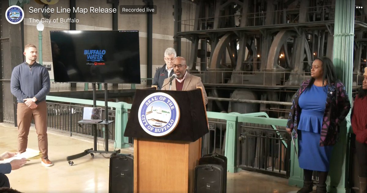 BlueConduitAI's tweet photo. Have you heard?! Buffalo Water in New York releases its first-ever public-facing service line inventory. Check out the live stream here: https://t.co/UeBZ3F87J0 @120Water #LSLI #LSLR #gettheleadout https://t.co/SN8U9Z6ZOy