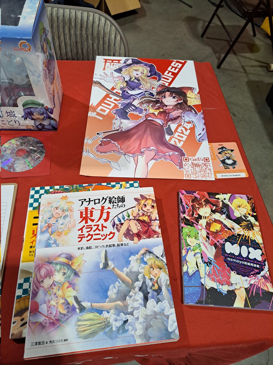 TouhouFest's tweet photo. Find us at Booth 2058 @AnimeLosAngeles ! We'll be doing giveaways and prizes!
#animecon #touhoufest #animelosangeles #fantable https://t.co/S670CekZyb