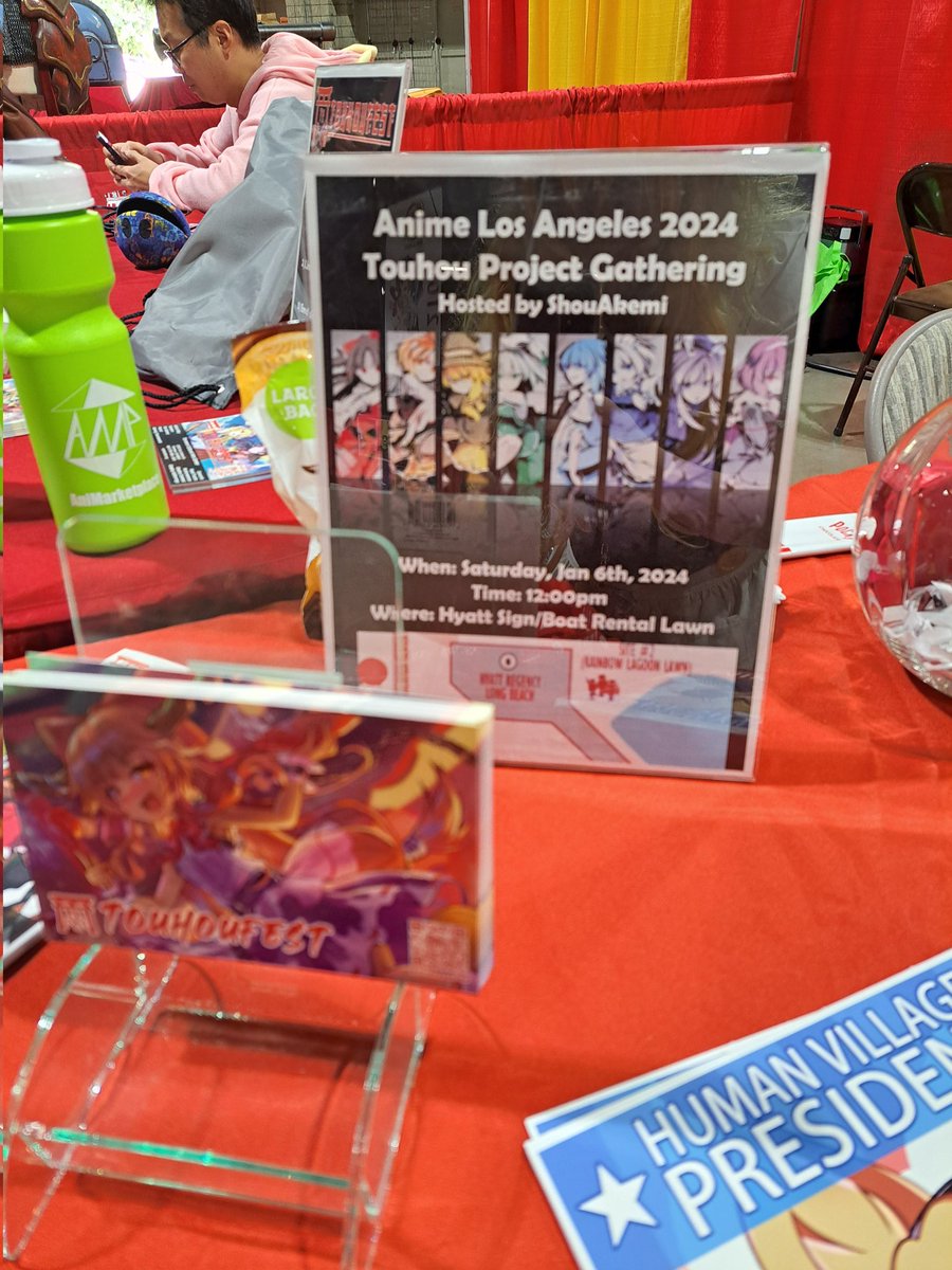 TouhouFest's tweet photo. Find us at Booth 2058 @AnimeLosAngeles ! We'll be doing giveaways and prizes!
#animecon #touhoufest #animelosangeles #fantable https://t.co/S670CekZyb