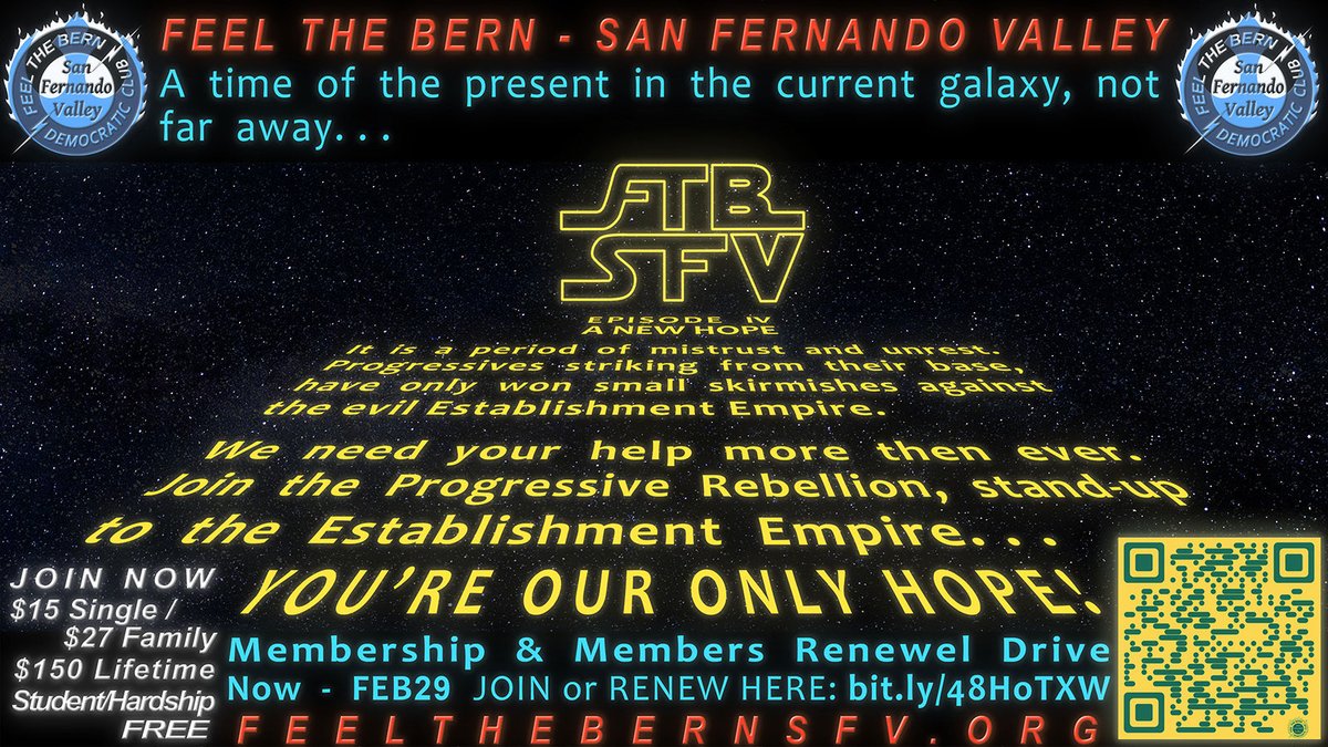 Feel The Bern Democratic Club, SFV tweet media