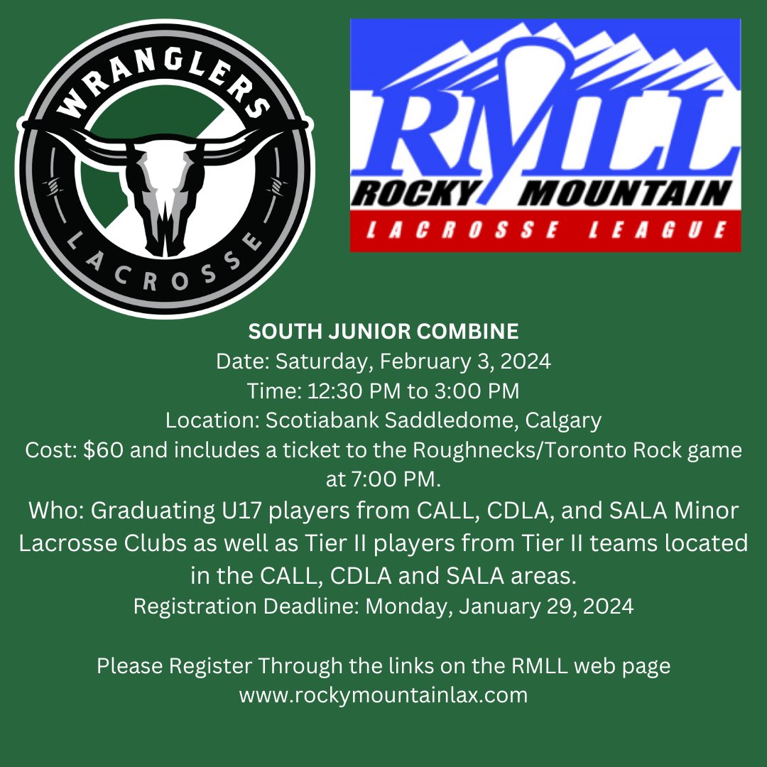 Wranglers Lacrosse tweet media