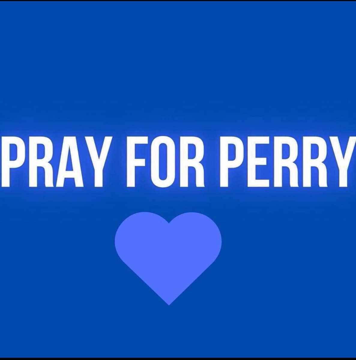 Our thoughts and prayers are with the Perry Community today 💙🤍