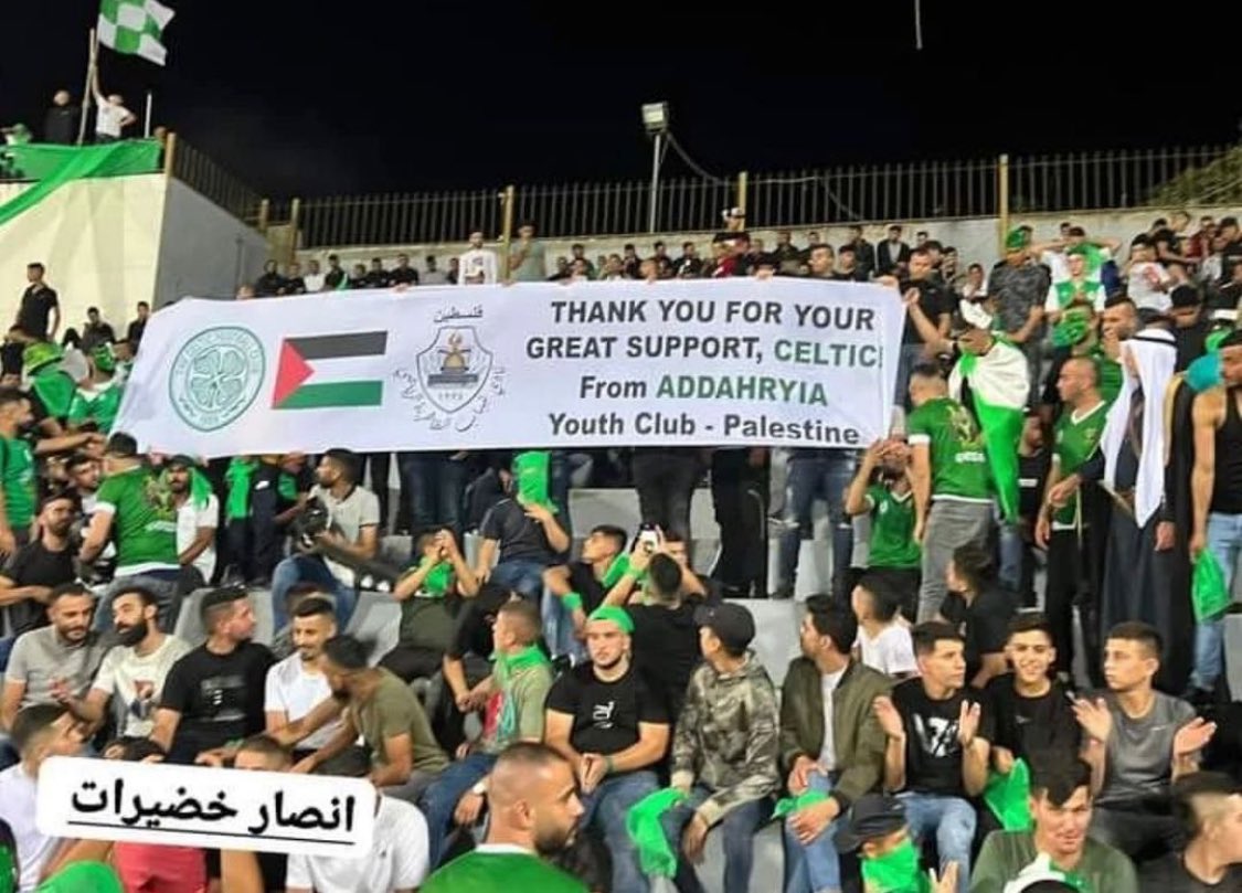 sportingpali's tweet photo. From Palestine to @celticfc 💚

#sportingpalestine #celticfc #palestine https://t.co/dhvXRVXUJK