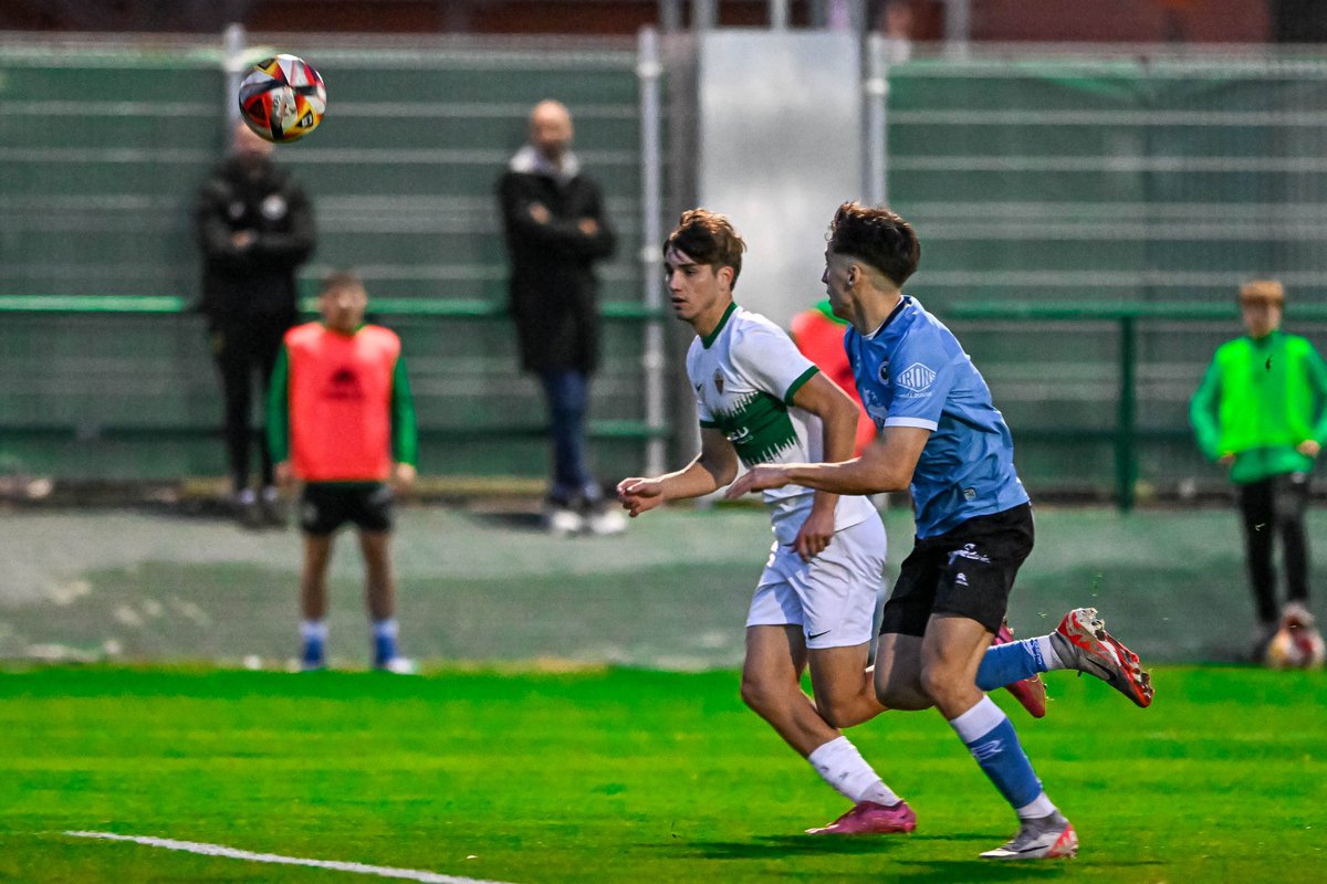 futbolbaseECF's tweet photo. 🟢 0-0 ⚫️🔜 | 𝗙𝗜𝗡𝗔𝗟 | Sin tiempo para más.

A la prórroga en el Diego Quiles.

#ElcheRealRacing | #MuchoElche https://t.co/P2dcyZLpJW