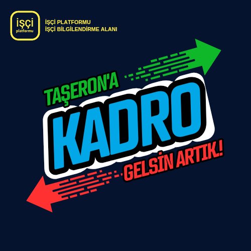 #SeyyanenZam
#TaseronaKadro
#BelediyeŞirketİşçileri 
#AsmGrupTorbaYasaya 
#ZemMagdurlari
#TayinBecais
#MeslekKoduMağdurlarınıUnutmayın 
#VergideAdaletİstiyoruz 
#kamuiscilerizamistiyor 

Çözüm Bekliyoruz.!🇹🇷
<a href="/diskinsesi/">DİSK</a> <a href="/tumisgenelbask/">Mahmut Şahin</a> <a href="/turkiskonf/">TÜRK-İŞ</a> <a href="/hakiskonf/">HAKİŞ KONFEDERASYONU</a> <a href="/dbdevletbahceli/">Devlet Bahçeli</a>