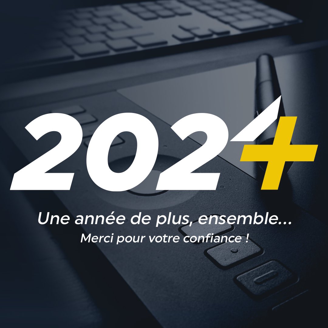 Griffincreation's tweet image. Que cette nouvelle année soit aussi riche, créative et remplie de projets passionnants.
Plus que jamais, le studio Griffin Création souhaite vous accompagner dans la réussite de tous vos projets !
Nous vous souhaitons nos meilleurs vœux pour cette année 2024.
Ensemble, toujours !