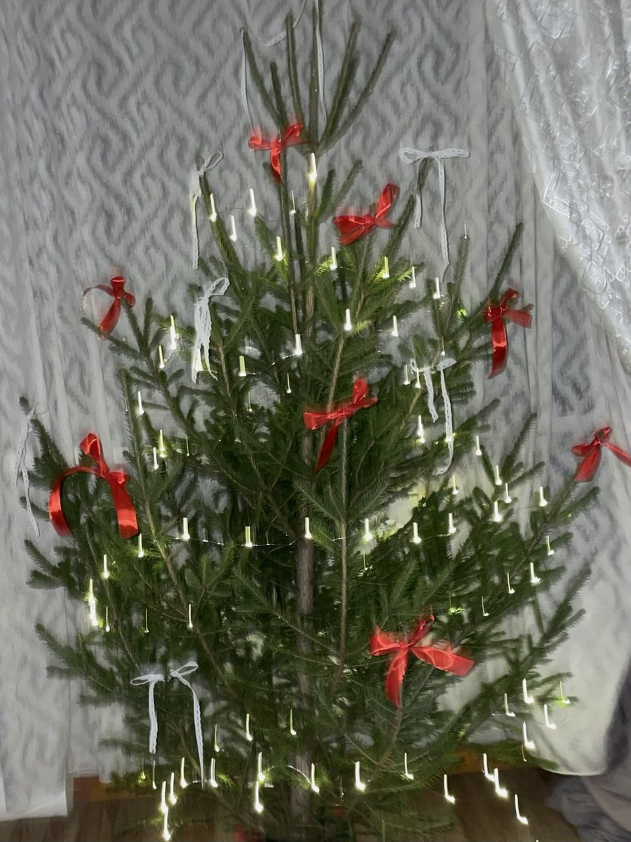 Ну какая у меня ахуенная елка в этом году