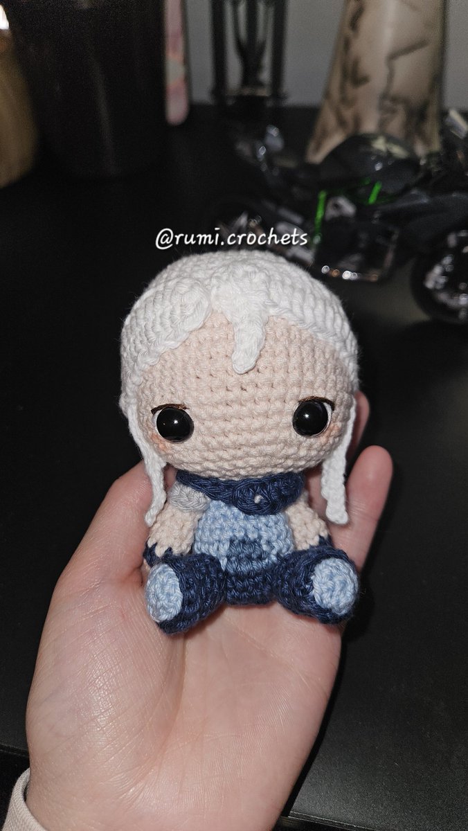 _kacyes's tweet photo. Jett Crochet Doll made by me! She's so cute 🤍 #ValorantArt #VALORANT https://t.co/3NoKRS8dc8