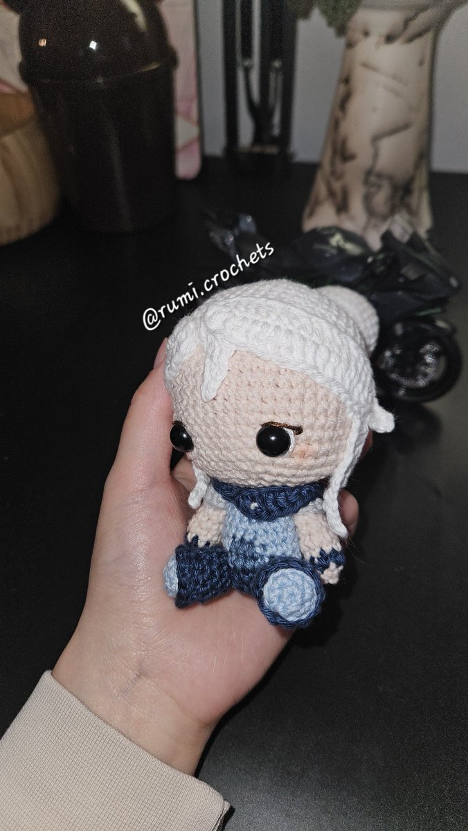 _kacyes's tweet photo. Jett Crochet Doll made by me! She's so cute 🤍 #ValorantArt #VALORANT https://t.co/3NoKRS8dc8