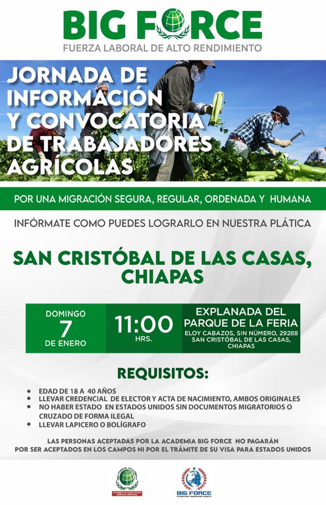 CuartoPoderMX's tweet photo. #NoticiaAlMomento en #TuDiarioVivir
Jornada de información y convocatoria de trabajadores agrícolas
Por una #migración segura, regular, ordenada y humana
#BigForce
@ConsulMexOrl
@Juansabinesg https://t.co/BoGTdmx6WH
