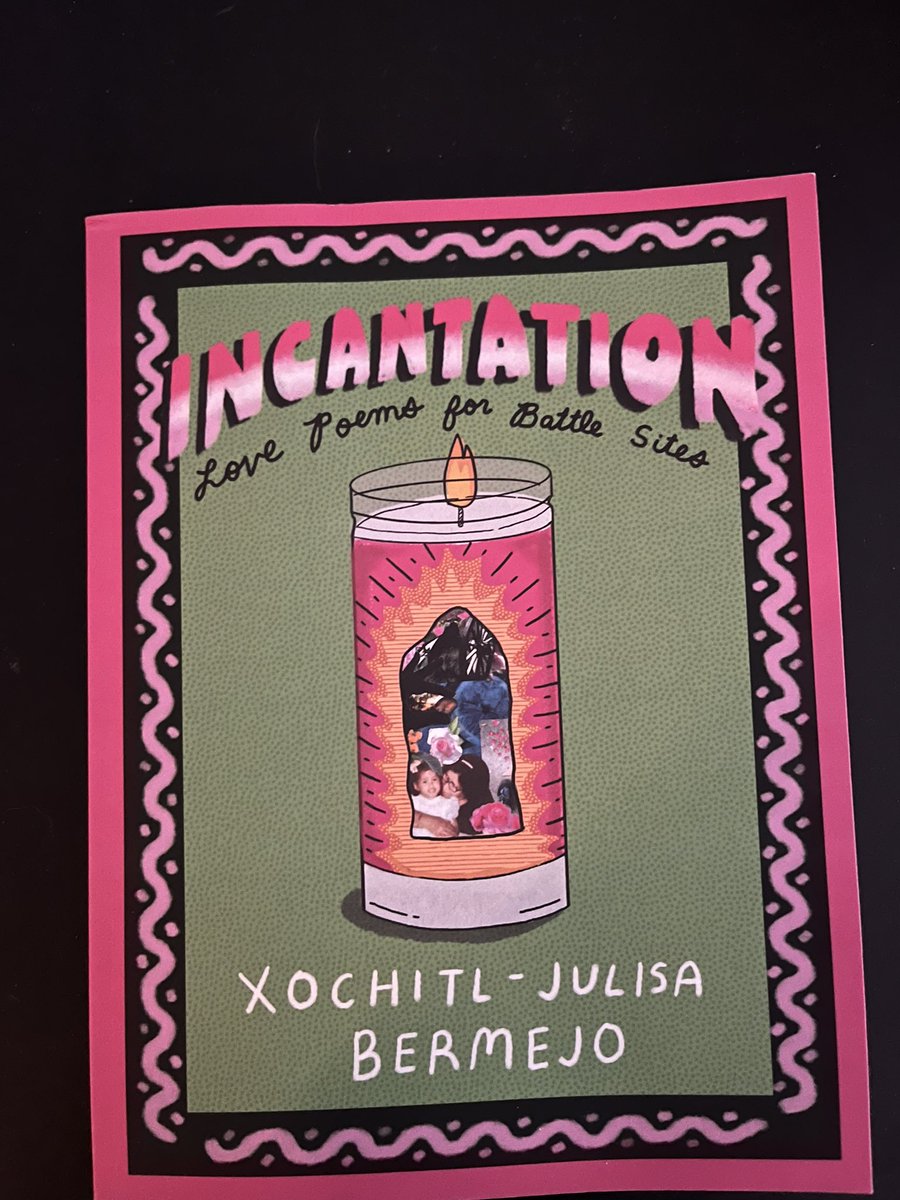 MikethePoeTLA's tweet photo. My 2024 reading list begins with
“Incantation: Love Poems for
Battle Sites,” by Xochitl-Julisa
Bernejo @XochitlJulisa
@PoetryLA @latimesbooks
#LA #books #LAbooks https://t.co/LxHbLWojeh